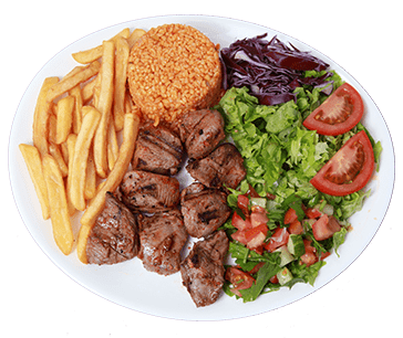 Assiette Grillade d'agneau
